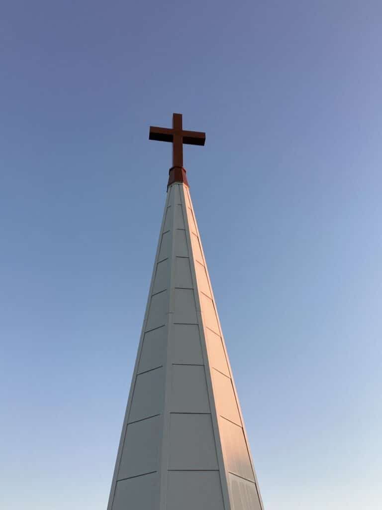 Bethesda Lutheran Church steeple restored
