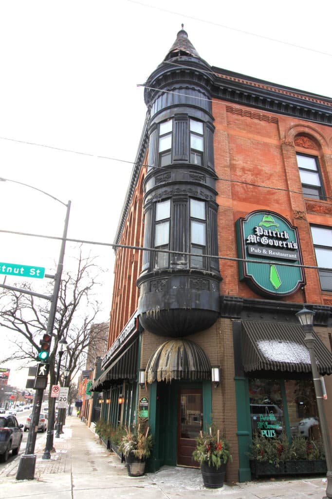 Patrick McGoverns Pub fire damage